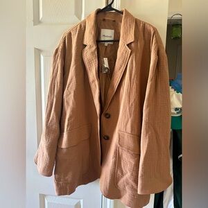 Madewell XL Caramel Color Jacket